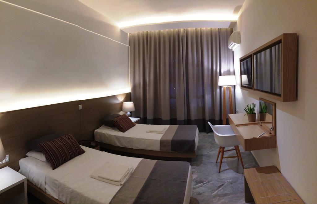 Gorgona Hotel Skala Sykamineas Oda fotoğraf