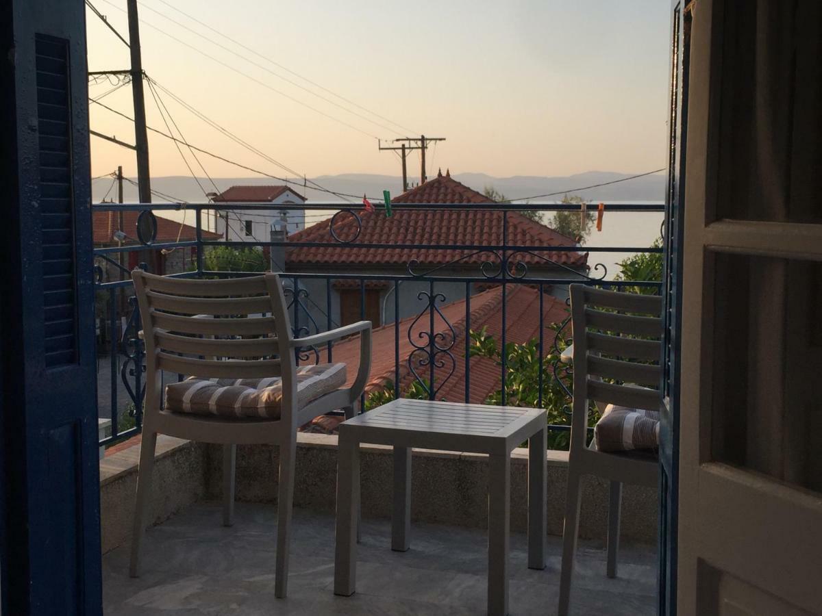 Gorgona Hotel Skala Sykamineas Dış mekan fotoğraf