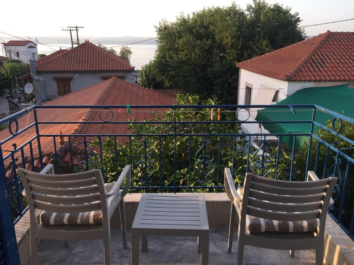 Gorgona Hotel Skala Sykamineas Dış mekan fotoğraf